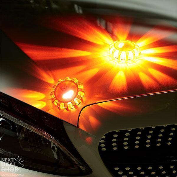2 Peças de Luz de LED Aviso de Emergência Multifuncional - Auto e Moto - Store Follow - auto e moto - iluminacao - PO_Light - Store Follow